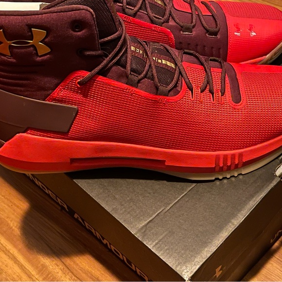 Under Armour Basketball Shoes sz14 - Picture 3 of 8
